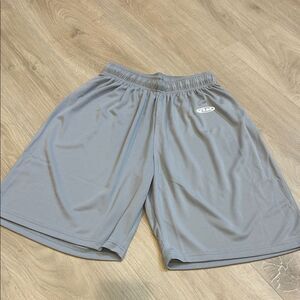 Men’s Gray Athletic Basketball Shorts, Size Small, Brand New